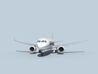 Bombardier CS100 Barrington 3D model