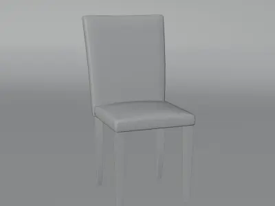 Set Wooden Furniture 10 3D model