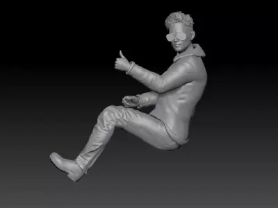 TOP GUN BOY 4 3D print model