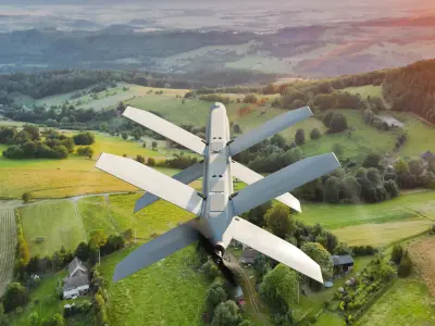 Loitering munition  Lancet drone 3D model