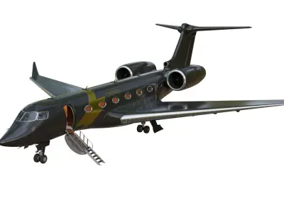 PRIVATE JET MODEL 3D model