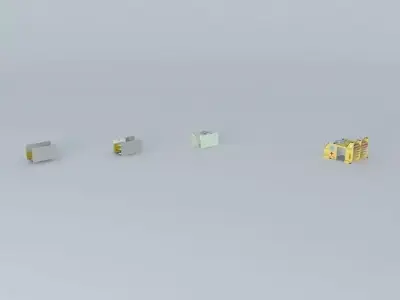 ARGO AIRCRAFTS  A 35 Cyclobox Free 3D model