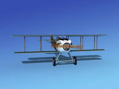 SPAD VII 3D model