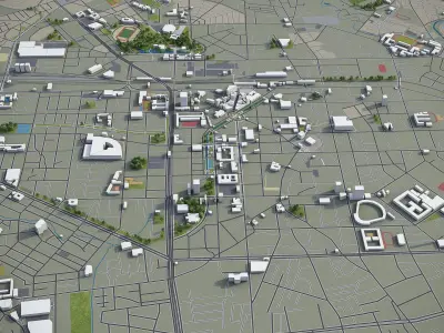 Taiwan - full country map 3D model