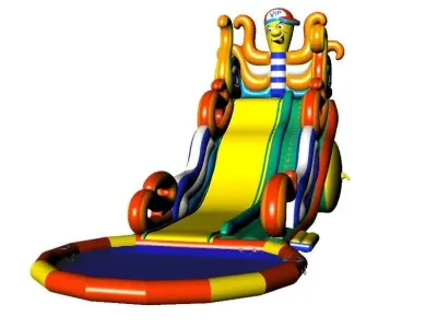  Cheerful Octopus  3D model