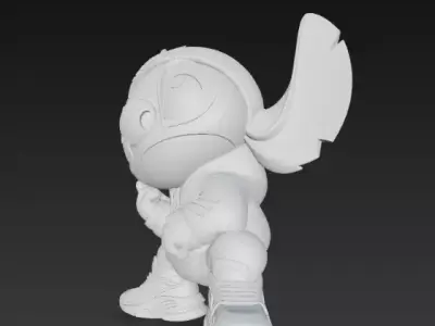 Stitch - street cloth 3D print model