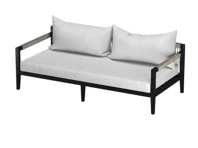 CHERYL MODERN OUTDOOR SOFA 3D model