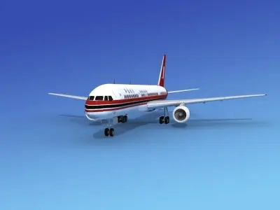 Boeing 757-200 Shanghai Airlines 3D model