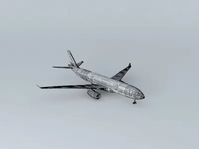 China Southern Airbus A330-200 Free 3D model