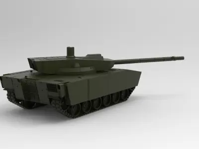 M10 tank  3D model