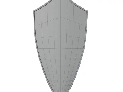 Medieval Shield - Low Poly Low-poly 3D model