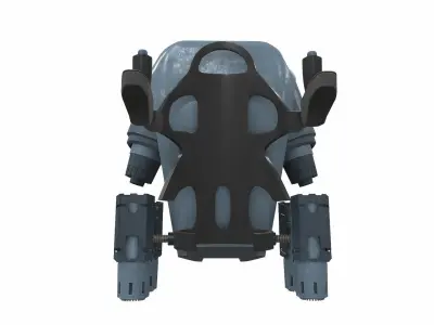 Jet pack 3 3D model