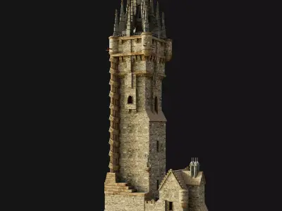 Wallace Monument 3D model