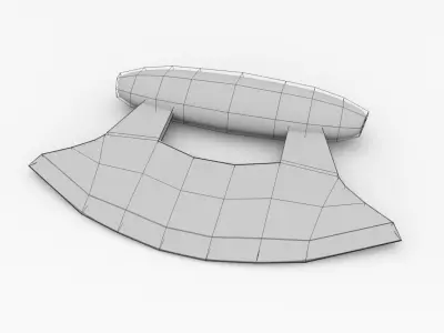 Ulu Knife 3D model