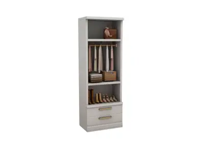 Closet  Wardrobe Low-poly 3D model