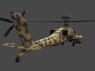 3D LOW POLY  PLANE PACK Low-poly 3D model