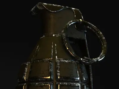 Hand Gernade 3D model