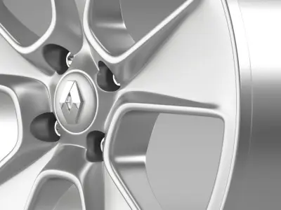 Renault Logan rim 3D model