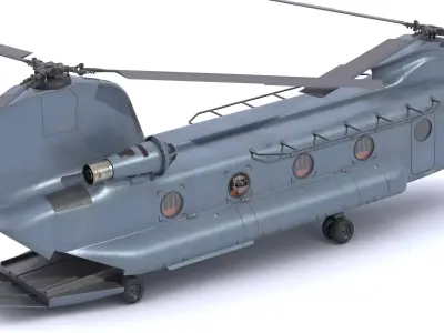 Boeing CH-47 Chinook 3D model