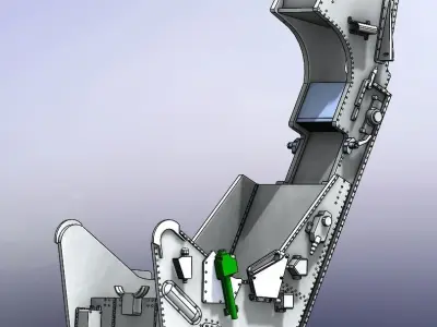 Ejection Seat Martin Baker MK6 STL FILES ONLY 3D print model