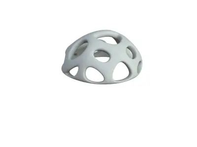 SciFi Cube Object No 45547 Low Poly Shape Low-poly 3D model