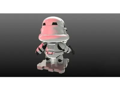 Stormtrooper 3D Printing Creation 3D print model