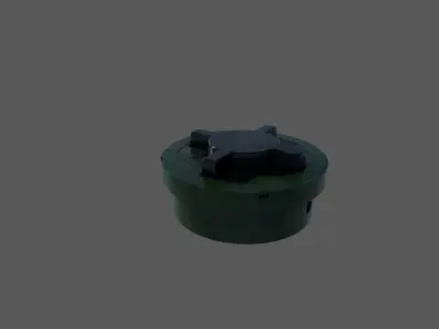 PMN-2 - high-explosive anti-personnel pressure action 3D model