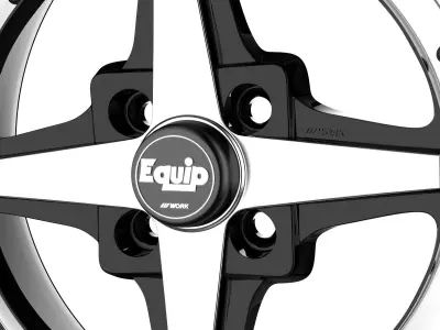 Work Equip 01 wheel  3D model