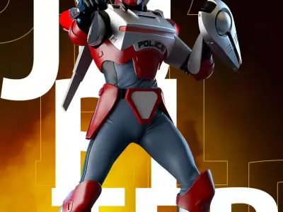 Cybercops Jupiter 3D print model purchase