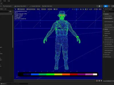 Casual Soldier 05 Low-poly 3D model