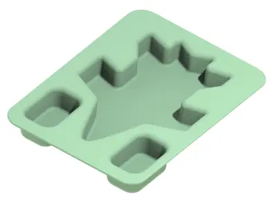Kids Jet Dinner Plate 3D print model