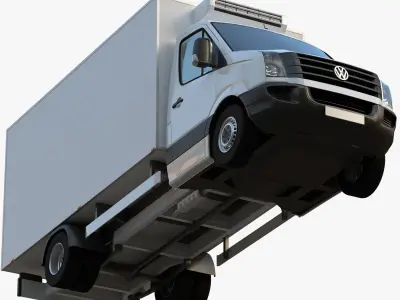 VW Crafter 50 Ref 3D model