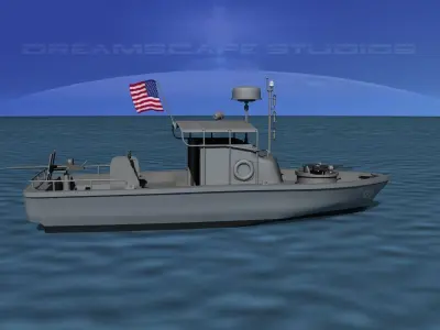 PBR Patrol Boat Riverine 3D model