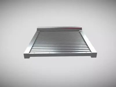 Roller Shutter Door Low-poly 3D model