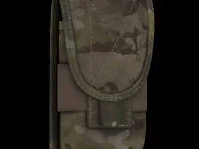 Paraclete SR25 Mag Pouch Low-poly 3D model