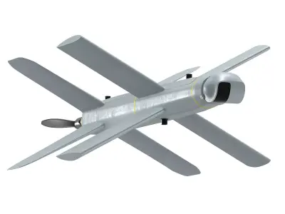 ZALA Lancet UAV Kamikaze Drone  3D model