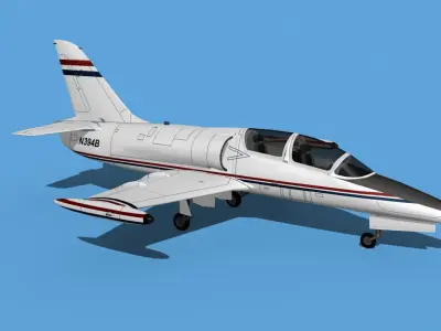 Aero Vodochody L-39C Albatross V22 3D model