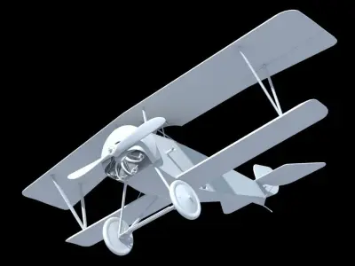 Nieuport 11 3D model
