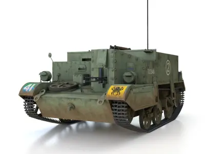 Bren Gun Carrier - BUC - T12648   3D model