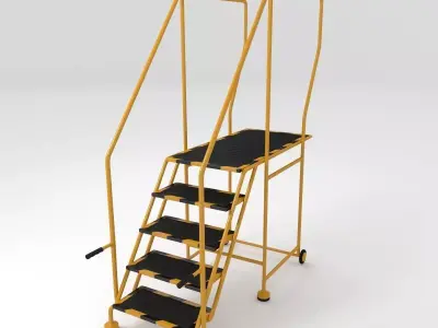 Step Ladder 3D model
