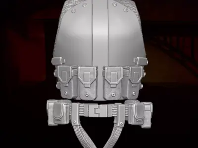 Voids Ops Armor 3D Printables for action figures 3D print model