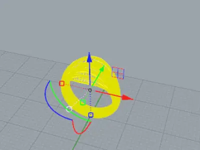 Sviluppo anello con suprfice Free 3D model