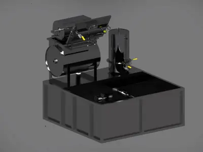 Vacuum Flaying 3D model