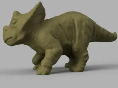 dinosaure 3 dinosaur toy 3D print model