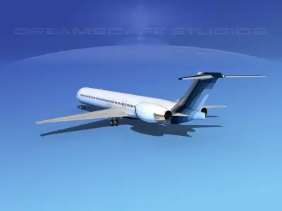 McDonnell Douglas MD-90 Corporate 1 3D model
