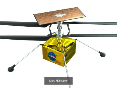 space collection spacecraft with two propellers 