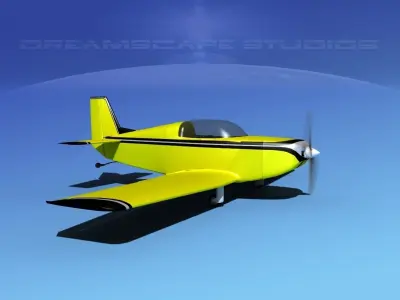 Ken Rand KR-2 V02 3D model