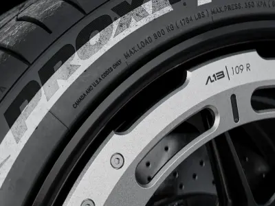 Toyo Proxes Sport AS 285 35 ZR20 3D model