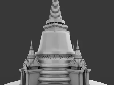 Pagoda Temple 3D model