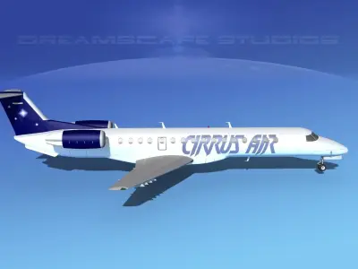 Embraer ERJ-140 Cirrus Air 3D model